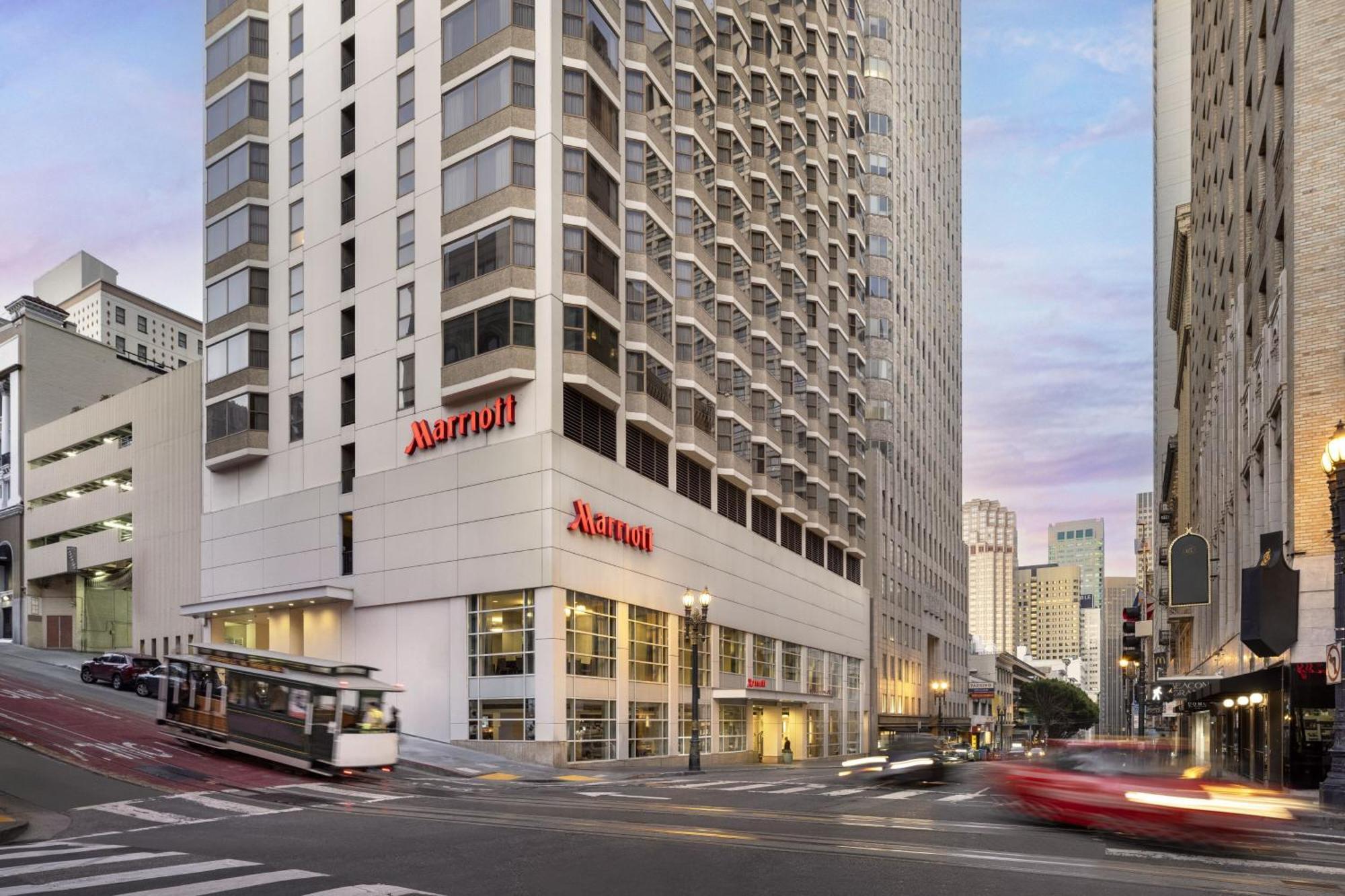 Отель San Francisco Marriott Union Square Экстерьер фото